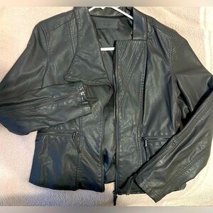 Blank NYC vegan leather jacket.
